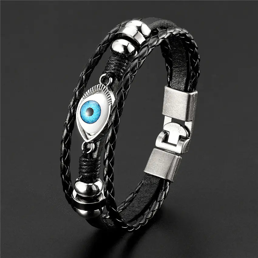 Chic Evil Eye Layered Bracelet - ILLumiwave
