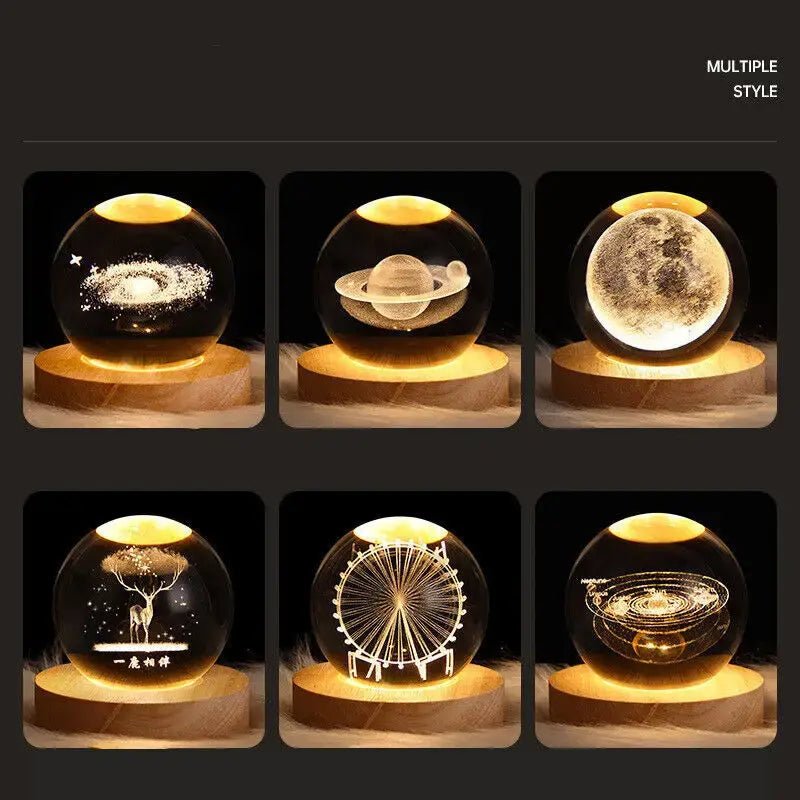 3D LED Galaxy Night Light - ILLumiwave