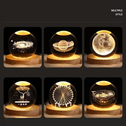 3D LED Galaxy Night Light - ILLumiwave