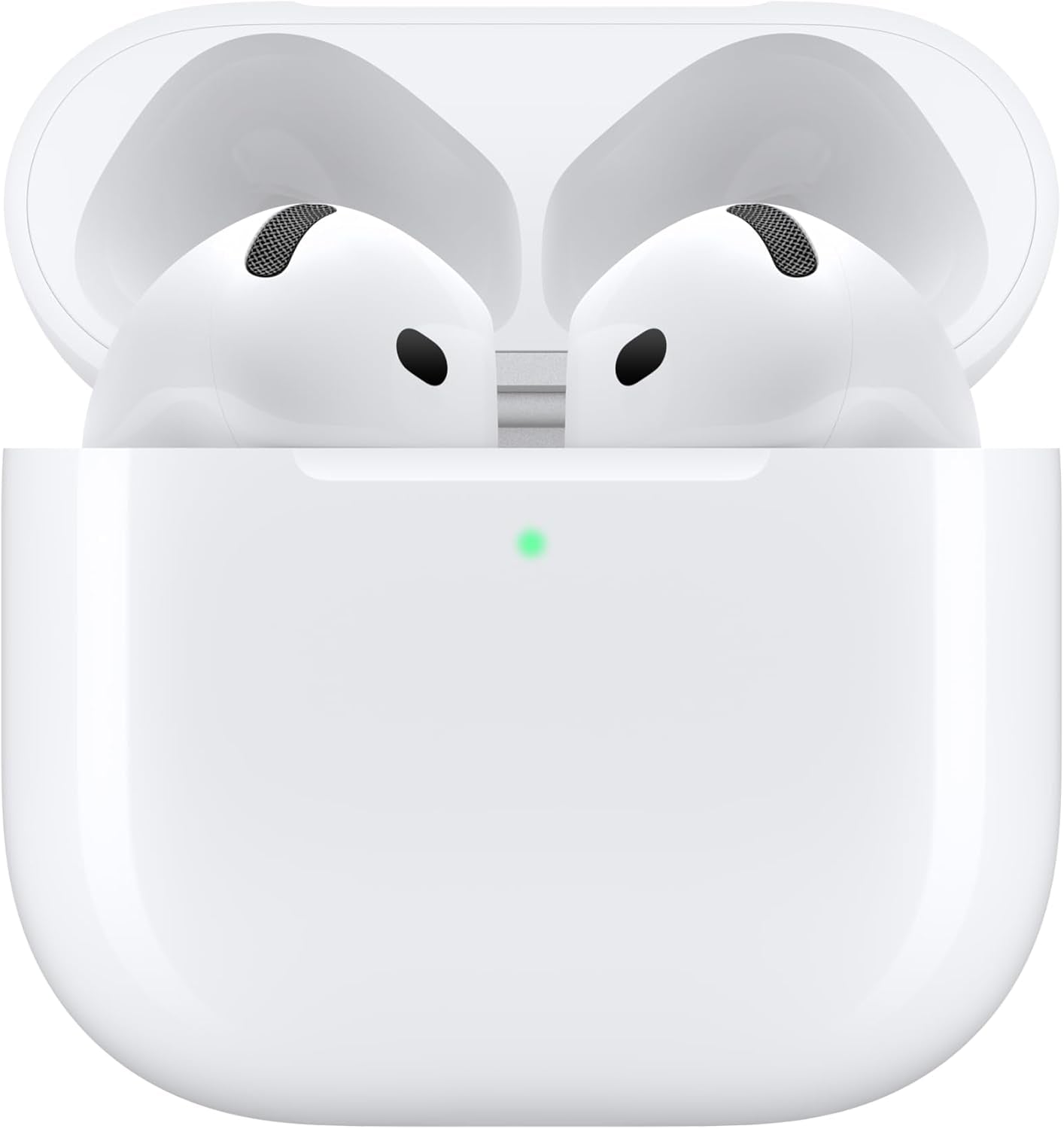 Airpods 4 Wireless Earbuds, Bluetooth Headphones, Personalized Spatial Audio, Sweat and Water Resistant, USB - C Charging Case, H2 Chip, up to 30 Hours of Battery Life, Effortless Setup for Iphone - ILLumiwave