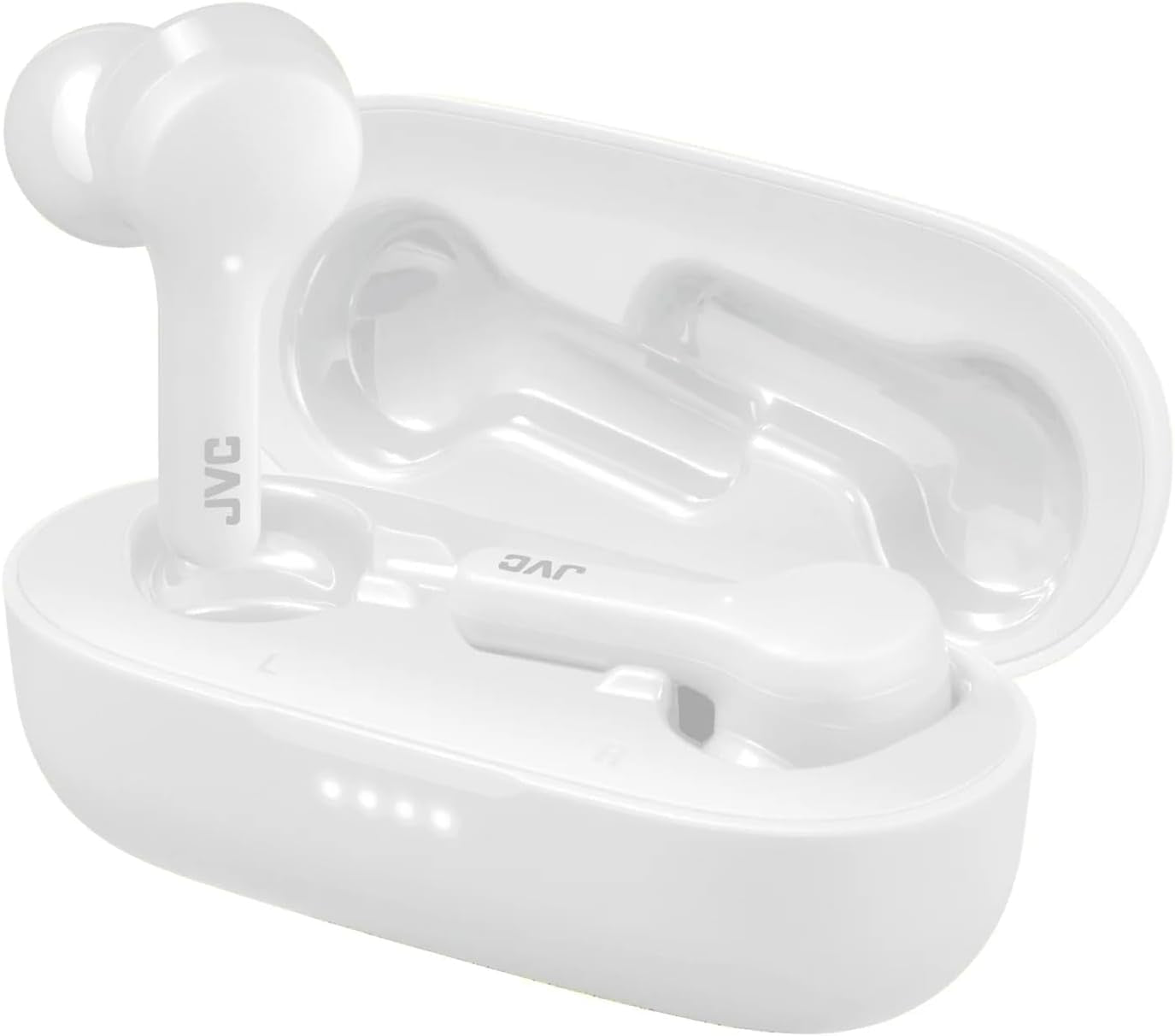 True Wireless Earbuds Headphones, Bluetooth 5.0, Water Resistance (IPX4), Long Battery Life (Up to 15 Hours) - HAA8TW (White) - ILLumiwave