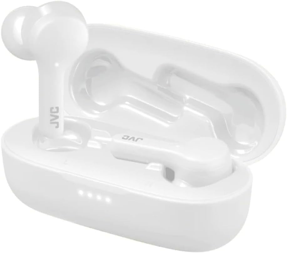 True Wireless Earbuds Headphones, Bluetooth 5.0, Water Resistance (IPX4), Long Battery Life (Up to 15 Hours) - HAA8TW (White) - ILLumiwave