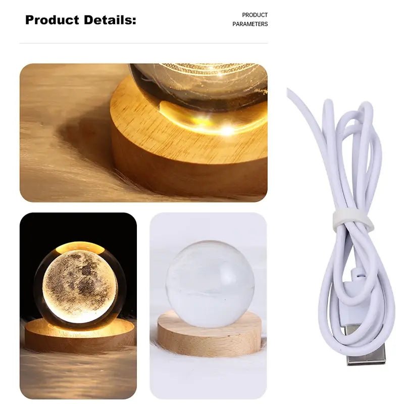 3D LED Galaxy Night Light - ILLumiwave