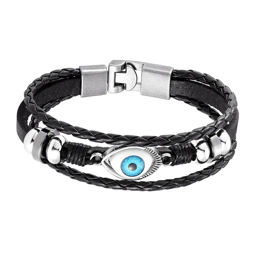 Chic Evil Eye Layered Bracelet - ILLumiwave