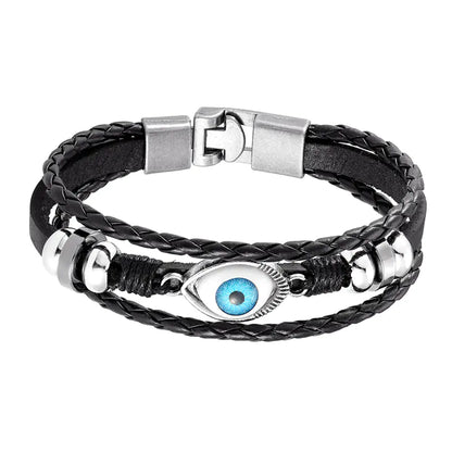 Chic Evil Eye Layered Bracelet - ILLumiwave