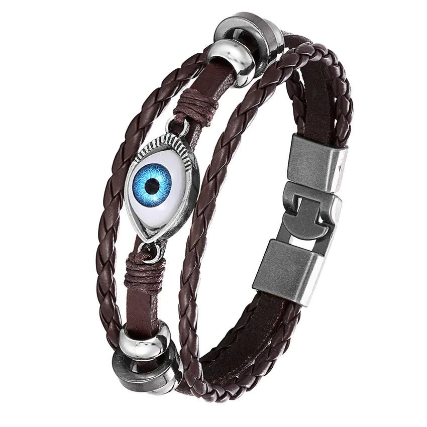 Chic Evil Eye Layered Bracelet - ILLumiwave